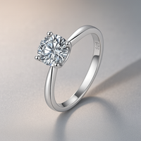 Classic Round Cut Promise Ring