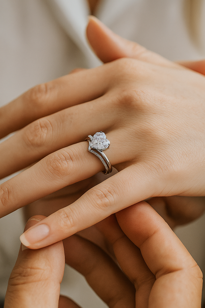 Timeless Heart Cut Promise Ring